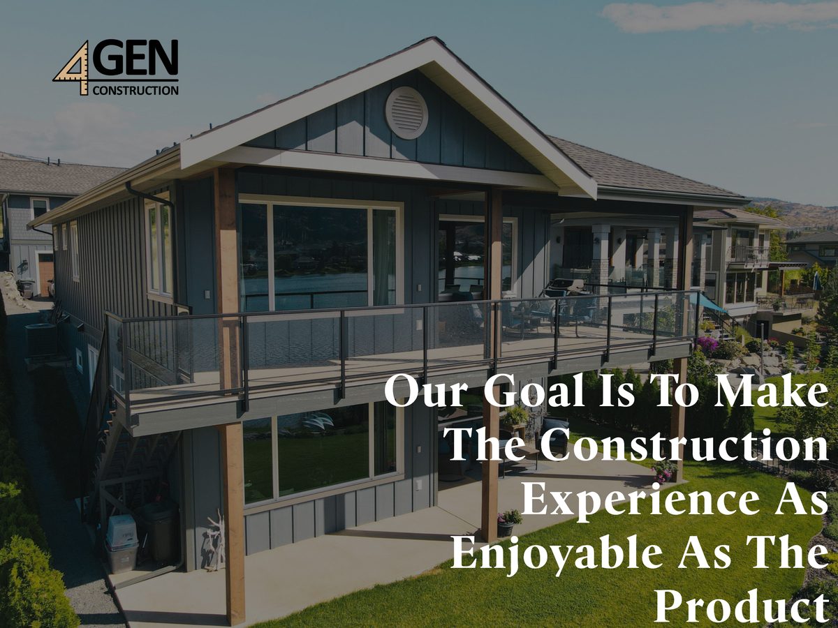 4Gen Construction website homepage